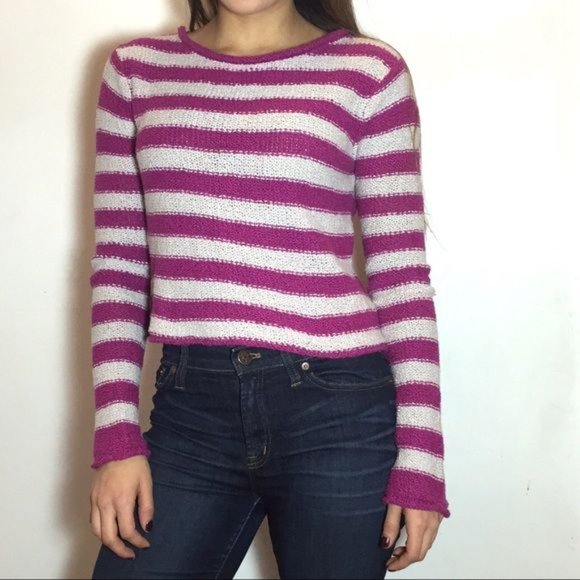 Free People Beach Shake & Roll Cropped Sweater - Picture 3 of 9